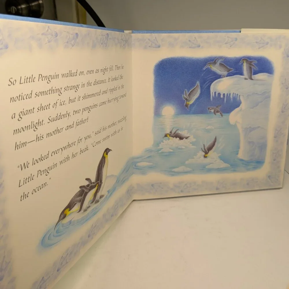 The Little Penguin hardback EMBOSSED book and Audio CD Scholastic